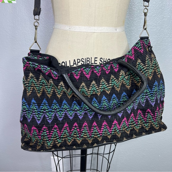Vintage NWT bohemian weekend crossbody burgle bag - Picture 7 of 7